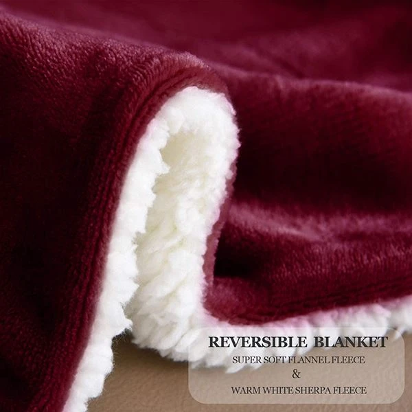 Red Double Side Blanket